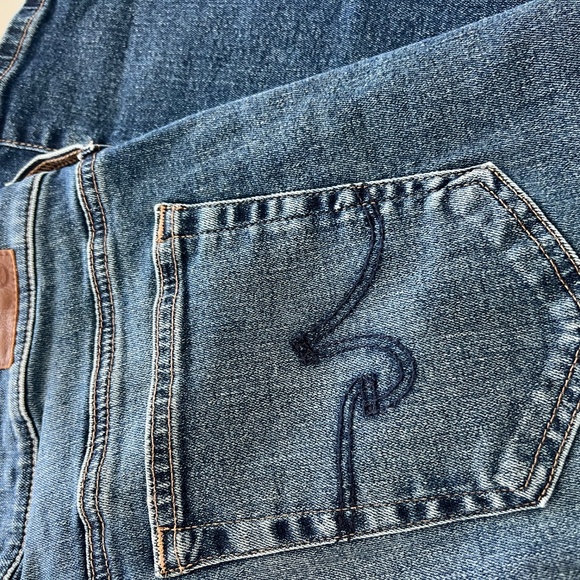 AG Sandra Low-Rise Straight Jean Sz 31 - Picture 5 of 16